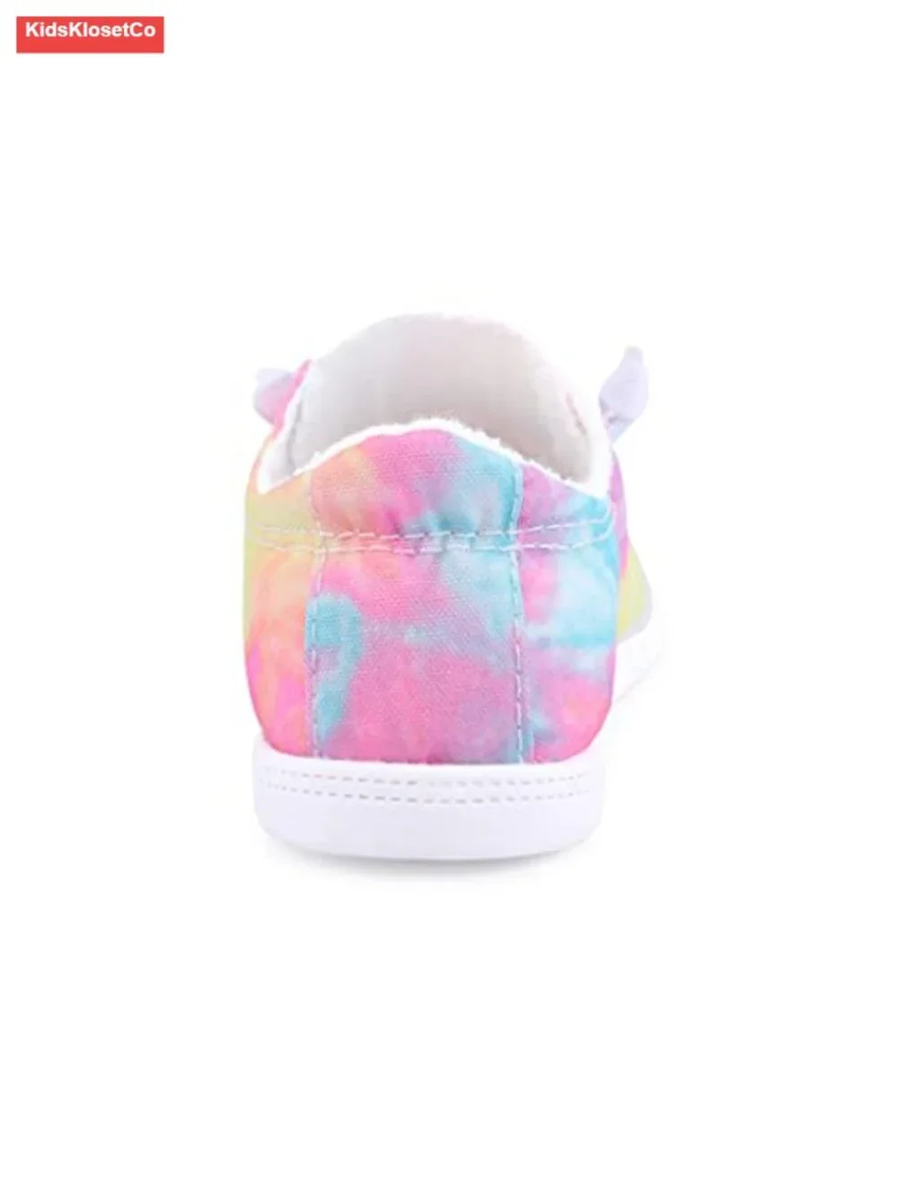 Kids Slip On Canvas Sneakers, Elastic Laces Low Top Casual Shoes, Breathable